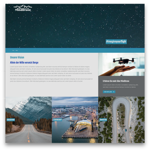 Website templates for entrepreneurs and start-ups